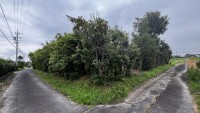 建物条件ありません、更地渡しおよび確定測量後のお引渡し予定です。